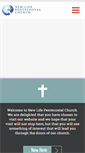 Mobile Screenshot of newlifeupc.ca