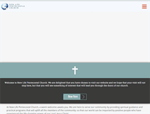 Tablet Screenshot of newlifeupc.ca